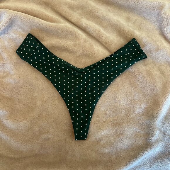Stone Fox Swim Herbal Daisy Dot Tucker Bottoms - Picture 1 of 3
